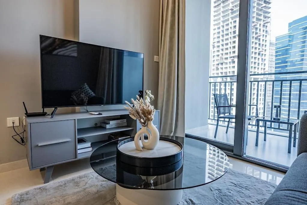 Luxury 1Br Apartment Close To Burj Khalifa Dubaj