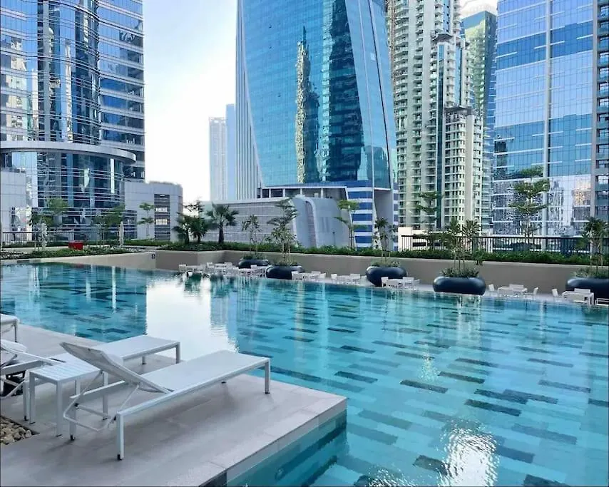 Luxury 1Br Apartment Close To Burj Khalifa Dubaj Zjednoczone Emiraty Arabskie