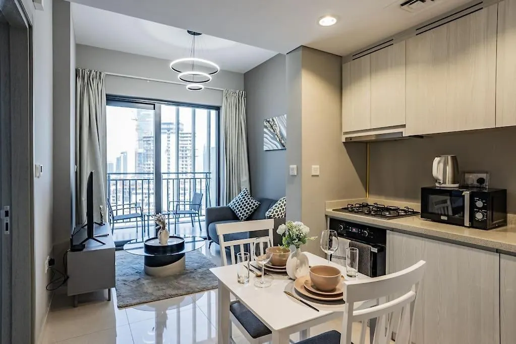 Luxury 1Br Apartment Close To Burj Khalifa Dubaj
